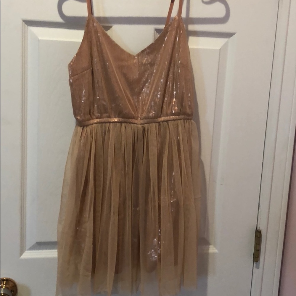 FOREVER 21 GLITTER DRESS
